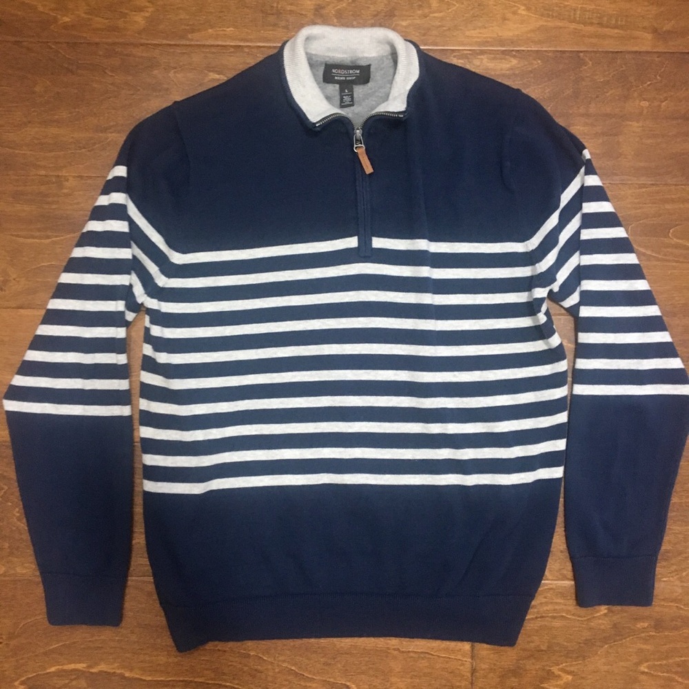 Nordstrom Striped Sweatshirt